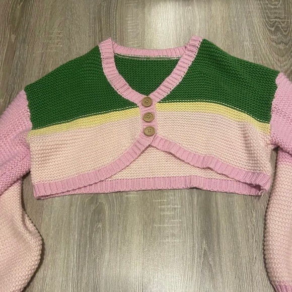 shein cropped cardigan - Picture 1 of 1